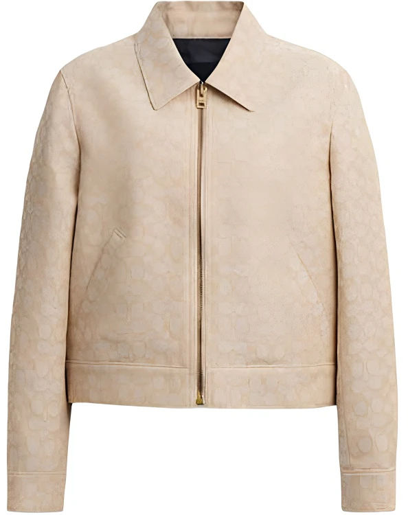 women-coach-ss-25-printed-long-sleeve-jacket-with-zipper-pocket-in-light-khaki-cag-62-lkh