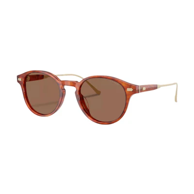 (Women) COACH Tortoiseshell Sunglasses with Floral Pattern Irregular Frame. CAD83-VY9