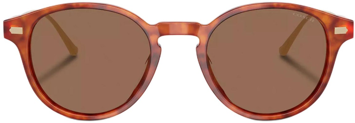 (W) Kacamata COACH Tortoiseshell Motif Bunga dengan Frame Tidak Beraturan. CAD83-VY9 Lookbook (W) Kacamata COACH Tortoiseshell Motif Bunga dengan Frame Tidak Beraturan. CAD83-VY9