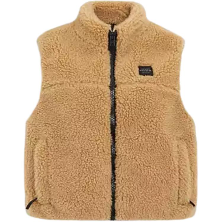 (Women) COACH  Yellow Zip-Up Sleeveless Vest. CV311-CAR