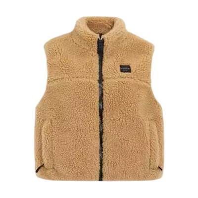 (Women) COACH Yellow Zip-Up Sleeveless Vest. CV311-CAR