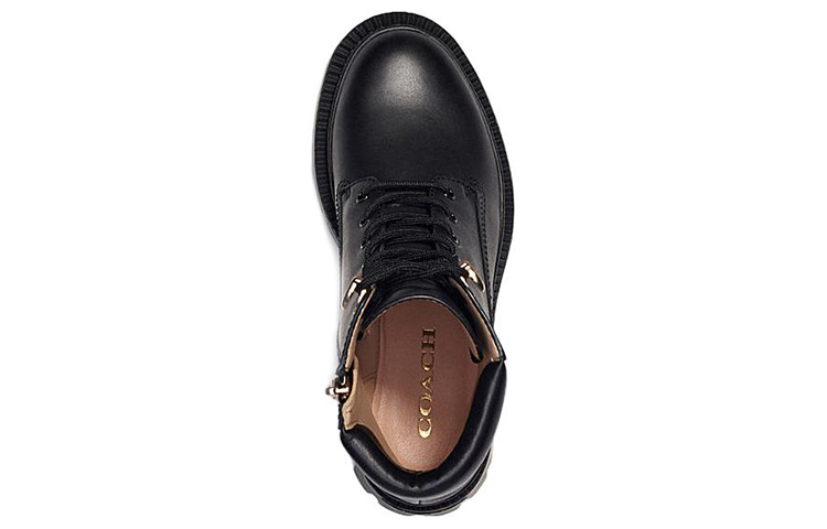 (W) Coach Ainsley Ankle Boot 'Black Leather' 圖 3