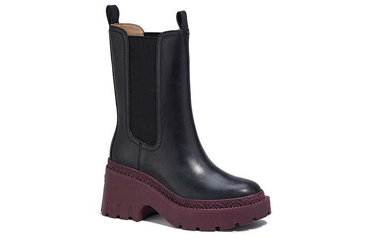 (W) Coach Alexa Chelsea Boot 'Black Leather' 圖 2