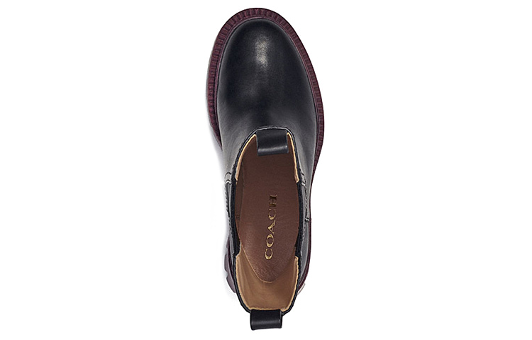 (W) Coach Alexa Chelsea Boot 'Black Leather' 圖 3