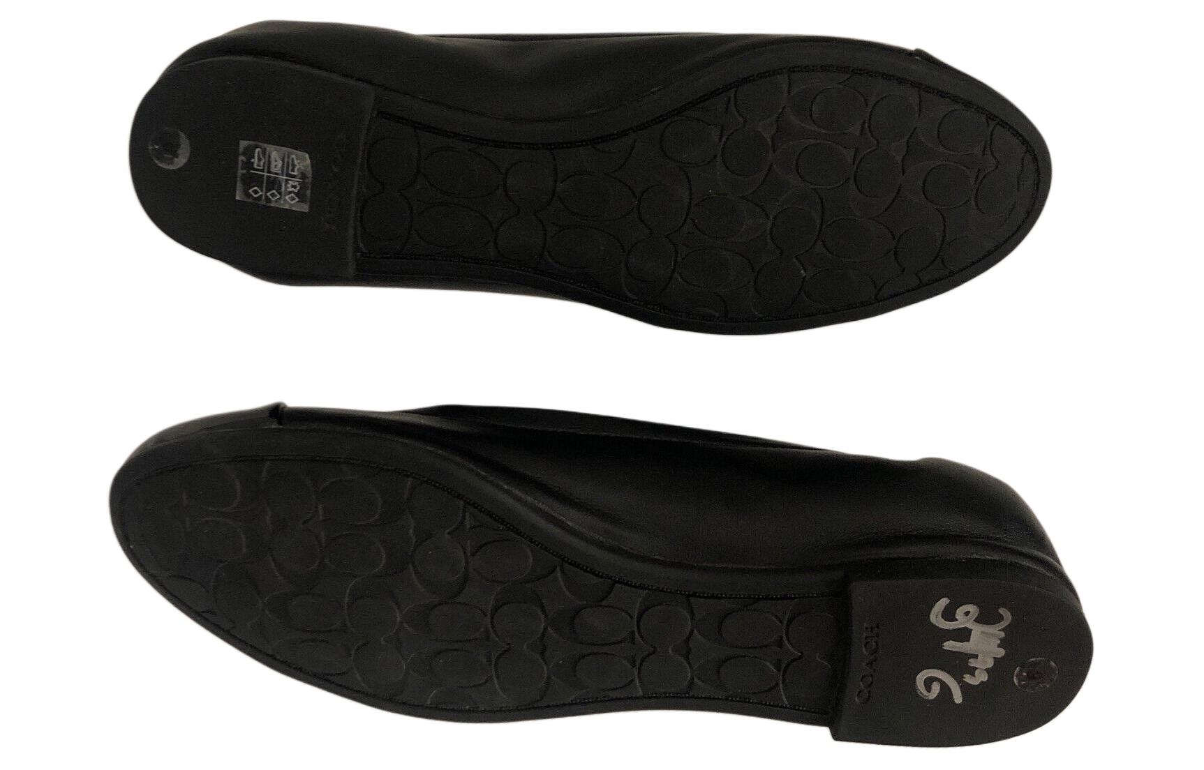 Shop (Women) Coach Ballet Flat 'Fashion Black' FG2541_BLK
