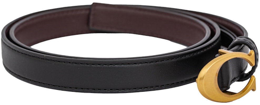 (W) 코치 블랙 가죽 벨트 골드 버클 1.8cm 브라운 프린트 89352-B4C1A Lookbook (W) 코치 블랙 가죽 벨트 골드 버클 1.8cm 브라운 프린트 89352-B4C1A