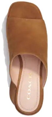 (Women) Coach Bobi Leather Slide Sandal 'Comfort Open-Toe Brown' CK094_CG0 Lookbook (Women) Coach Bobi Leather Slide Sandal 'Comfort Open-Toe Brown' CK094_CG0