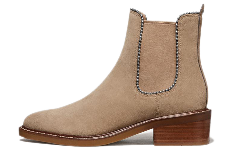 (W) Coach Bowery Chelsea Boot 'Brown'
