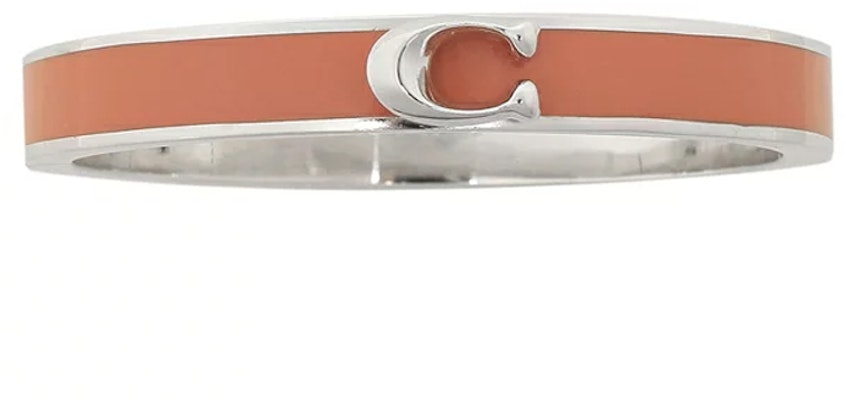 (W) Gelang Kecil COACH C-Shape Hinge Alloy Wanita Warna Coklat 67480-SVFC5 Lookbook (W) Gelang Kecil COACH C-Shape Hinge Alloy Wanita Warna Coklat 67480-SVFC5