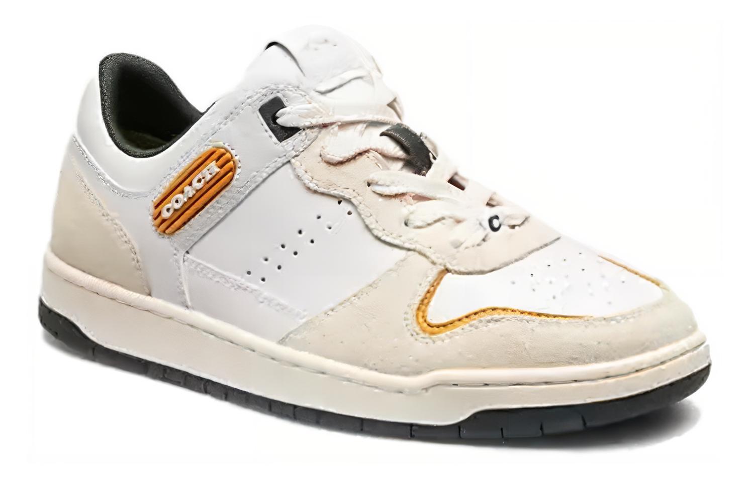 Order (W) コーチC201 白快適スニーカー (Kōchi C201 Shiro Kaiteki Sunīkā) CQ200_T3G