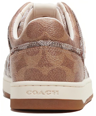 (Women) Coach Canvas Lace-Up Round Toe Low Top 'Tan' CK570_VUU Purchase (Women) Coach Canvas Lace-Up Round Toe Low Top 'Tan' CK570_VUU
