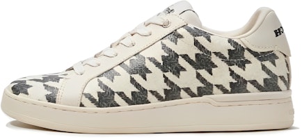 (W) 蔲驰黑色圆头低帮帆布皮革运动鞋 CK460_L77 Buy (W) 蔲驰黑色圆头低帮帆布皮革运动鞋 CK460_L77