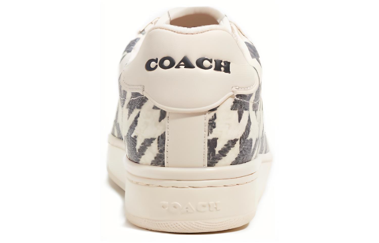 Purchase (W) 蔲驰黑色圆头低帮帆布皮革运动鞋 CK460_L77