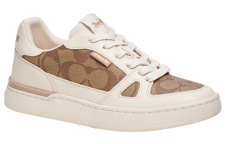 Order (W) コーチ キャンバス ローカット スニーカー (快適・丈夫) CM691_PVP