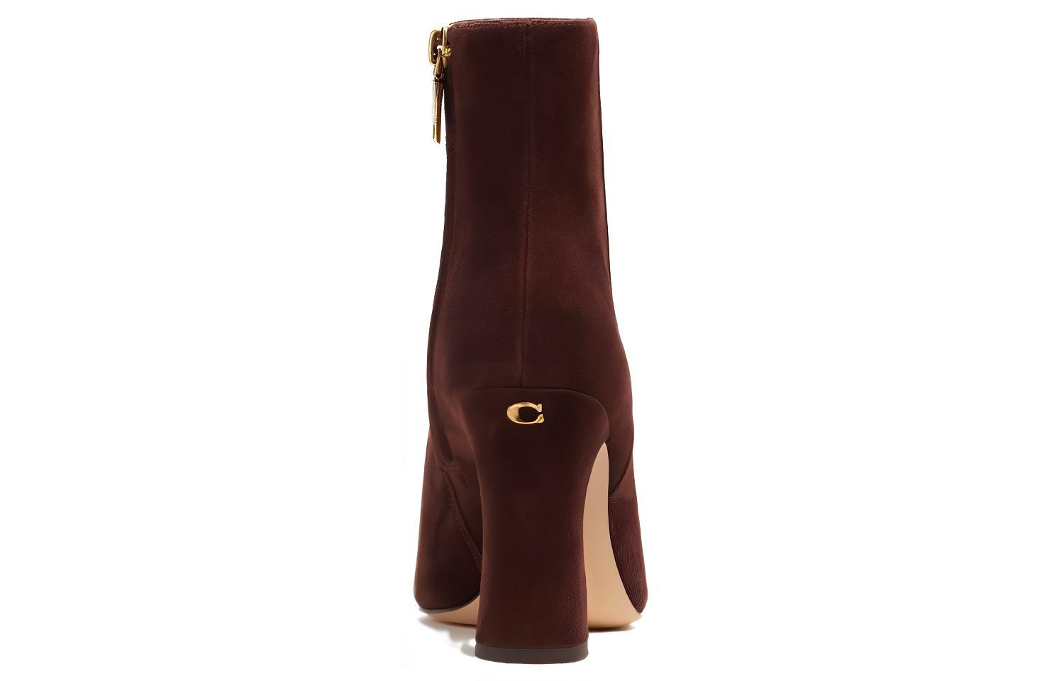 (W) Coach Carter Boot 'Brown Suede' 圖 4