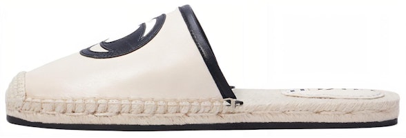 (Women) Coach Channing 'White Leather Flat Mule' C4337_CHK (Women) Coach Channing 'White Leather Flat Mule' C4337_CHK