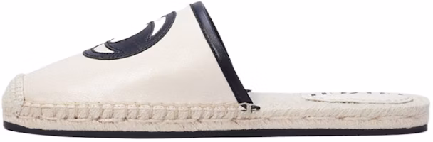 (Women) Coach Channing 'White Leather Flat Mule' C4337_CHK (Women) Coach Channing 'White Leather Flat Mule' C4337_CHK