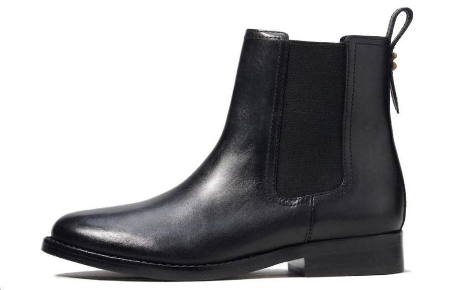 (Women) Coach Chelsea Boot 'Black Leather' CN143_BLK