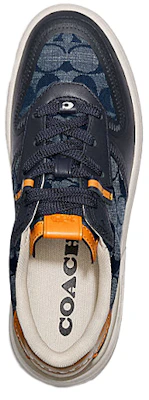 COACH蔻驰 CitySole Citysole Court 皮革 標誌錢布雷布 時尚板鞋 女款 牛仔藍 Shop COACH蔻驰 CitySole Citysole Court 皮革 標誌錢布雷布 時尚板鞋 女款 牛仔藍