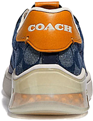 COACH蔻驰 CitySole Citysole Court 皮革 標誌錢布雷布 時尚板鞋 女款 牛仔藍 Purchase COACH蔻驰 CitySole Citysole Court 皮革 標誌錢布雷布 時尚板鞋 女款 牛仔藍