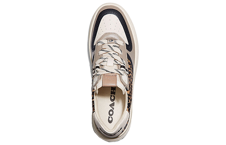 Shop COACH Citysole藍球場 運動鞋 女款 豹紋
