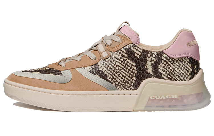 (Women) Coach Citysole Court 'Pink Python' G5246_QHQ