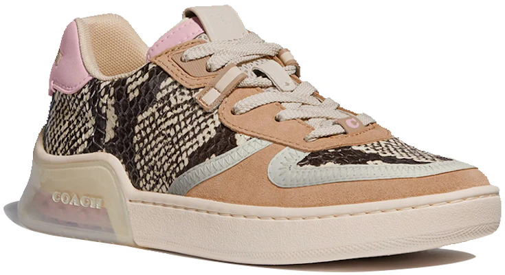 COACH Citysole Court 粉尾蛇紋運動鞋 女款 Lookbook COACH Citysole Court 粉尾蛇紋運動鞋 女款