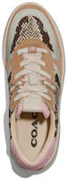 Shop (W) Coach Citysole Court 'Pink Python' Sepatu Wanita Ular Python Merah Muda G5246_QHQ