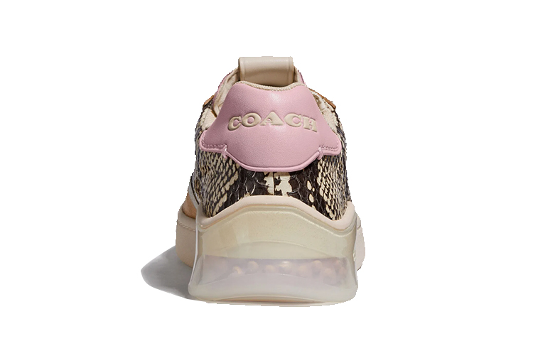 Purchase COACH Citysole Court 粉尾蛇紋運動鞋 女款