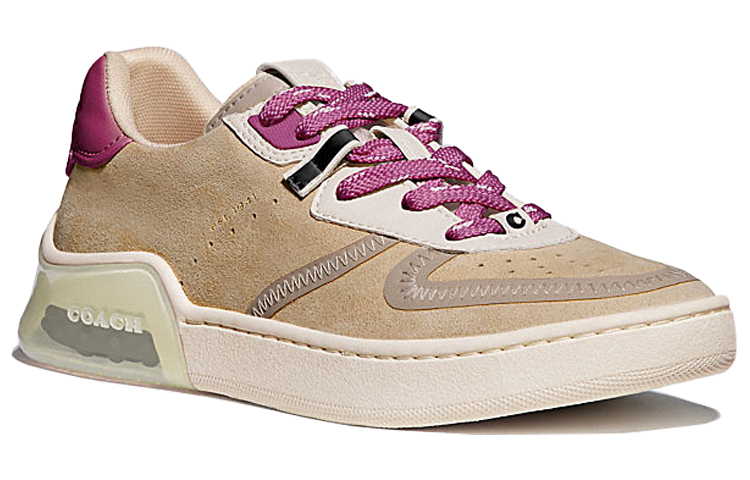 Lookbook COACH 城市靈魂 球場 運動鞋 女款 小麥黃