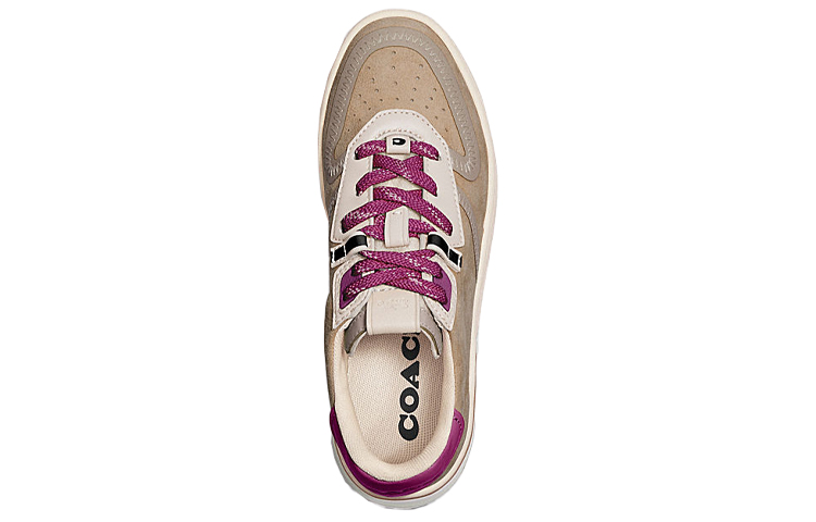 Shop COACH 城市靈魂 球場 運動鞋 女款 小麥黃