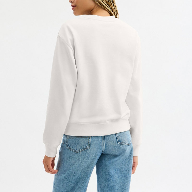 Details for (W) Coach 經典白色長袖棉質運動衫 CCA93_WHT CCA93-WHT