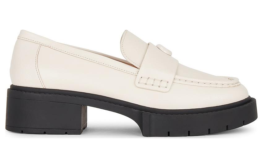 Order (W) Coach Loafer Kasual Nyaman '5cm Putih' COAH_WZ142