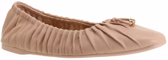 Order (Women) Coach Eleanor 'Pink Leather Ballet Flats' C6755_T19