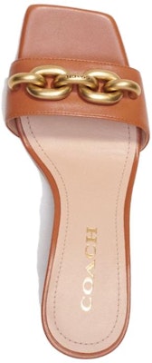 (Women) Coach Elise Wedge 'Black Leather One-Strap Slides' CK001_BAR Lookbook (Women) Coach Elise Wedge 'Black Leather One-Strap Slides' CK001_BAR