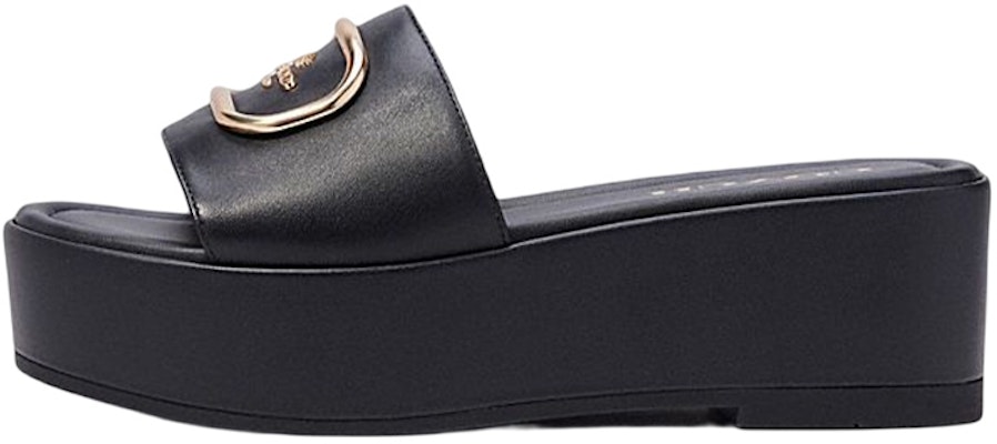 (Women) Coach Eloise 'Black Leather Platform' CI063_BLK Buy (Women) Coach Eloise 'Black Leather Platform' CI063_BLK