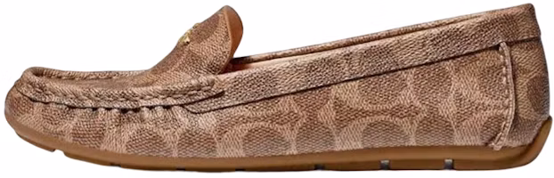(Women) Coach Flat Leather Shoes 'Brown' C0744_TN2 (Women) Coach Flat Leather Shoes 'Brown' C0744_TN2