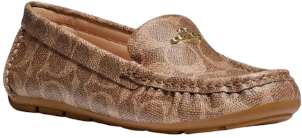 (W) 코치 브라운 가죽 플랫 슈즈 C0744_TN2 Order (W) 코치 브라운 가죽 플랫 슈즈 C0744_TN2