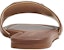 (W) Sandal Rata Coach 'Coklat Gelap Fesyen Slide' CI031_CWH
