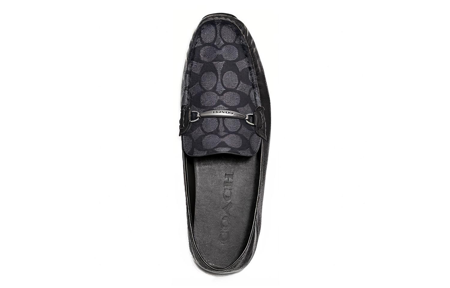 Lookbook (W) Coach Lipat Kasut Loafer Pemandu 'Hitam' G5427_CQBK