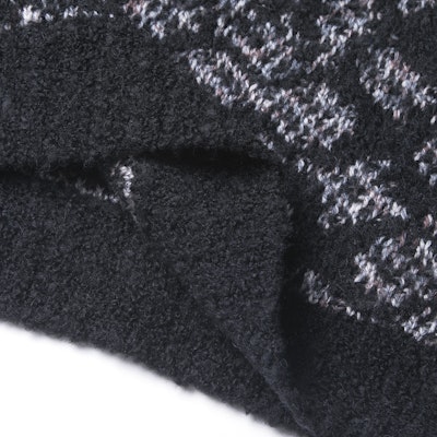 (Women) COACH FW22 Black Loose Fit Graphic Print Long Sleeve Sweatshirt CF886-BK-BR 4