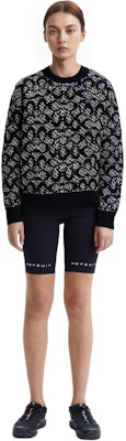 (Women) COACH FW22 Black Loose Fit Graphic Print Long Sleeve Sweatshirt CF886-BK-BR Purchase (Women) COACH FW22 Black Loose Fit Graphic Print Long Sleeve Sweatshirt CF886-BK-BR