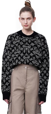 (Women) COACH FW22 Black Loose Fit Graphic Print Long Sleeve Sweatshirt CF886-BK-BR Details for (Women) COACH FW22 Black Loose Fit Graphic Print Long Sleeve Sweatshirt CF886-BK-BR