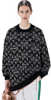 (Women) COACH FW22 Black Loose Fit Graphic Print Long Sleeve Sweatshirt CF886-BK-BR Sizing (Women) COACH FW22 Black Loose Fit Graphic Print Long Sleeve Sweatshirt CF886-BK-BR