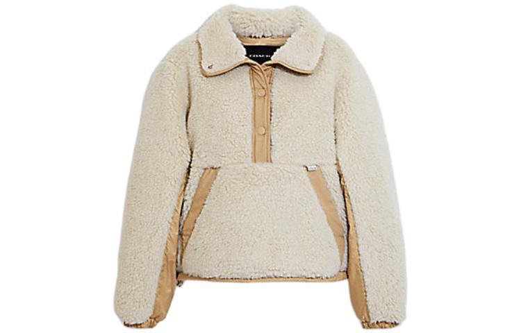 Order (W) COACH FW22 對比領夾克 - 米白色. CE407-CRM