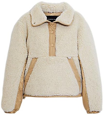 (W) COACH FW22 對比領夾克 - 米白色. CE407-CRM Order (W) COACH FW22 對比領夾克 - 米白色. CE407-CRM