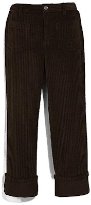 (W) コーチ FW22 コーデュロイ カジュアル ストレートパンツ ダークウォルナット. C5545-N08 Buy (W) コーチ FW22 コーデュロイ カジュアル ストレートパンツ ダークウォルナット. C5545-N08