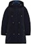 Buy (Women) COACH FW22 Navy Blue Solid Color 3-in-1 Hoodie Jacket Medium Length CB644-NAV