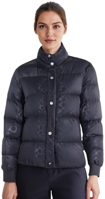 (Women) COACH FW22 Navy Blue Solid Color 3-in-1 Hoodie Jacket Medium Length CB644-NAV Shop (Women) COACH FW22 Navy Blue Solid Color 3-in-1 Hoodie Jacket Medium Length CB644-NAV