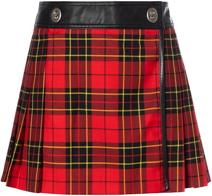 (W) COACH FW22 格紋拼接休閒裙 紅色. CG590-REM Buy (W) COACH FW22 格紋拼接休閒裙 紅色. CG590-REM